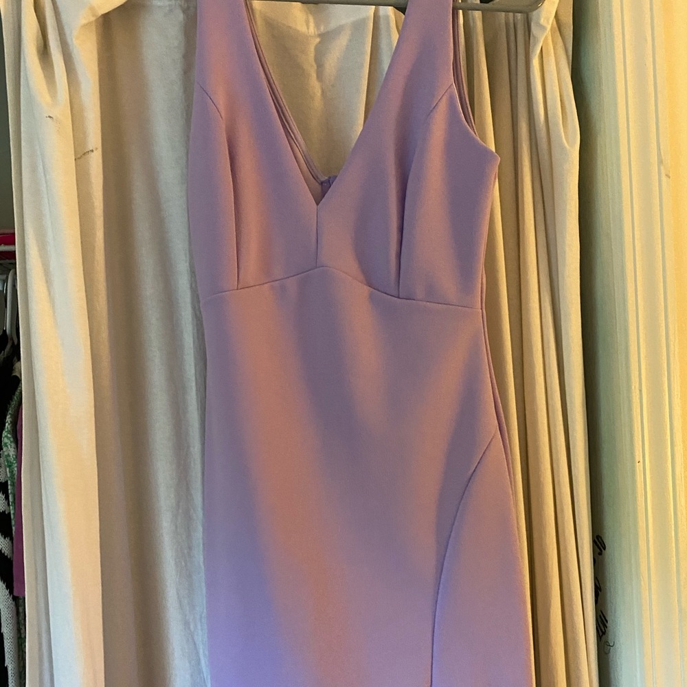 Lilac semi dress